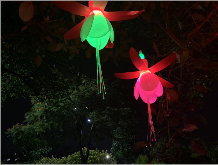 LED燈籠花